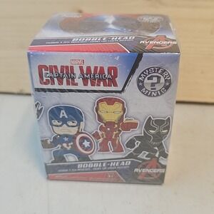 Funko Mystery Minis Captain America Civil War Vinyl Figure NIB Age 14+ Marvel